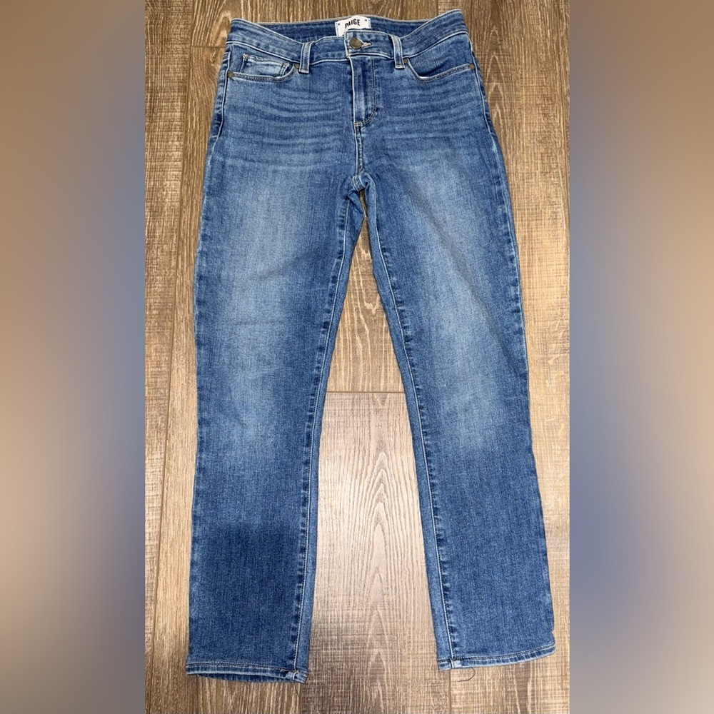 Pristine Paige Skyline Ankle Peg Jeans Skinny Size 26 - Picture 3 of 8